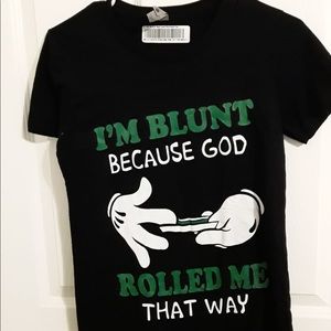 I’m blunt tee